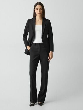Theory Black Wool Blazer Size 2